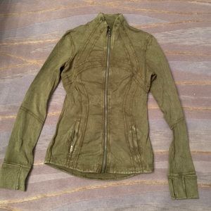 Define jacket ice dye green size 4